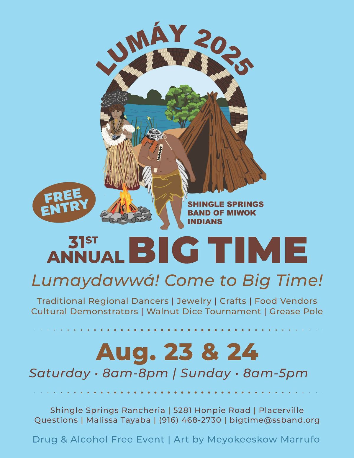 Celebrating community spirit at the 31st Annual Big Time Lumáy 2025.